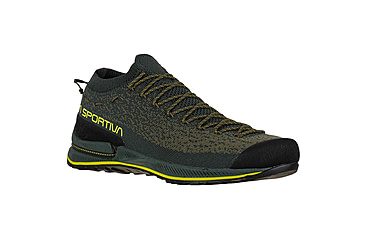 Image of La Sportiva TX2 Evo Approach Shoes - Mens, Beetle/Citrus, 40.5, 27V-916712-40.5
