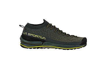 Image of La Sportiva TX2 Evo Approach Shoes - Mens, Beetle/Citrus, 40.5, 27V-916712-40.5