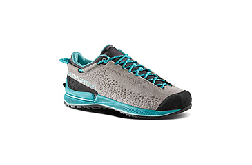 Image of La Sportiva TX2 Evo Leather Approach Shoes - Womens, Moon/Lagoon, 37, 27Y-913638-37
