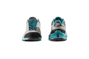 Image of La Sportiva TX2 Evo Leather Approach Shoes - Womens, Moon/Lagoon, 37, 27Y-913638-37
