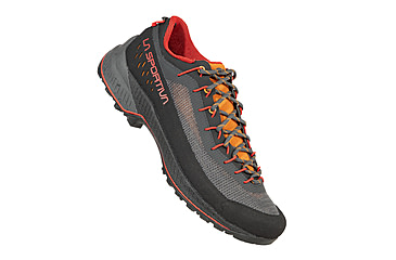 Image of La Sportiva TX4 EVO ST Approach Shoes - Mens, Carbon/Mountain Red, 41.5, ZFAS049-G00R24-41.5