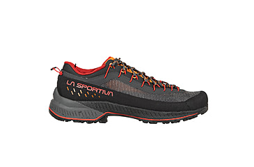 Image of La Sportiva TX4 EVO ST Approach Shoes - Mens, Carbon/Mountain Red, 41.5, ZFAS049-G00R24-41.5