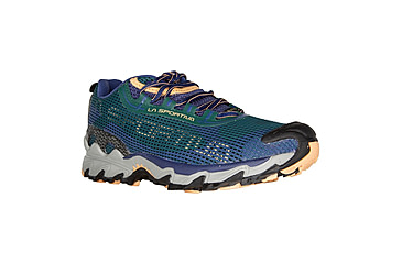 Image of La Sportiva Wildcat 2.0 GTX Running Shoes - Womens, Jungle/Cobalt Blue, 37.5, 35E-721613-37.5