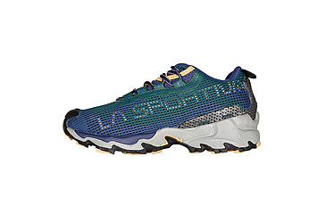 Image of La Sportiva Wildcat 2.0 GTX Running Shoes - Womens, Jungle/Cobalt Blue, 37.5, 35E-721613-37.5