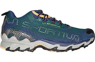 Image of La Sportiva Wildcat 2.0 GTX Running Shoes - Womens, Jungle/Cobalt Blue, 37.5, 35E-721613-37.5