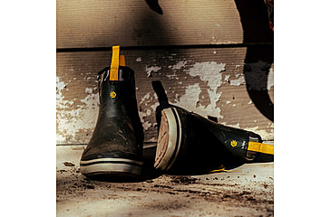 Image of LaCrosse Footwear Alpha Deck Boot 6in - Mens, 14 US, Wide Width, Black Olive/Camo, 14, 621201-14W