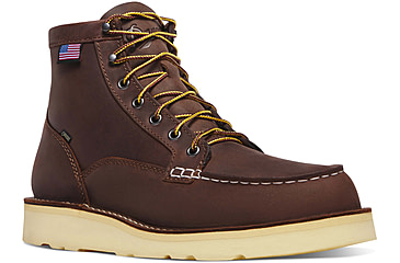 Image of Danner Bull Run Moc Toe 6in Brown GTX - Mens, Brown, 12, 15588-D-12