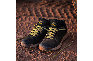 Image of Danner Trail 2650 GTX Boots - Mens, Black Olive/Flax Yellow, 11.5 US, 61313-11.5D