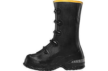 Image of LaCrosse Footwear ZXT Buckle Deep Heel 14in Overshoe Work Boot - Mens, Black, 12 US, 00267140-12