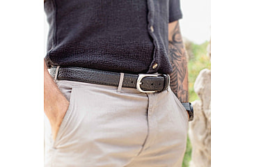 Image of Lejon Pinnacle Leather Belt - Mens, Black, 36, VB-111-36