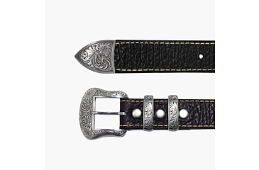 Image of Lejon Wild Bill II Leather Belt - Mens, Black, 42, VB-8221-42