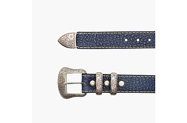 Image of Lejon Wild Bill II Leather Belt - Mens, Navy, 36, VB-8225-36