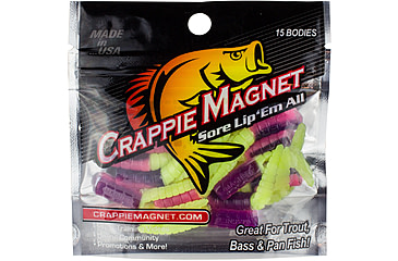 Image of Leland Crappie Magnet 15pc Body, Glow Pop, 14069