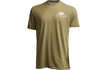 Image of Leupold Bear Badge Graphic T-Shirt, Large, Light Olive, 186487