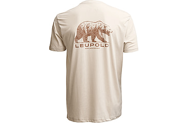 Image of Leupold Bear Graphic T-Shirt, Extra Large, Sand, 186520