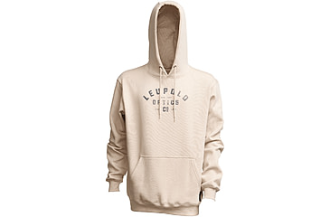 Image of Leupold Distressed Badge Hoodie, 2XL, Bone, 186562