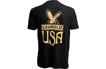 Image of Leupold Eagle Badge Graphic T-Shirt, Large, Black, 186762