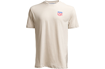Image of Leupold Eagle Badge Graphic T-Shirt, Medium, Sand, 186542