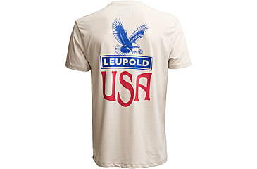 Image of Leupold Eagle Badge Graphic T-Shirt, Medium, Sand, 186542