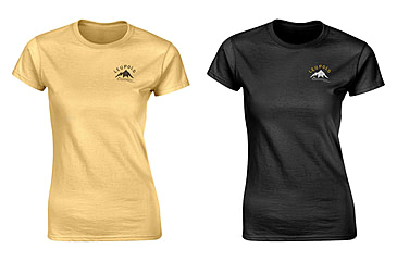 Image of Leupold Keep It Public Premium Short Sleeve Shirt - Womens, Banana Cream, Black