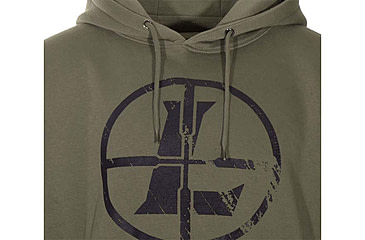 Image of Leupold Distressed Reticle Hoodie - Mens