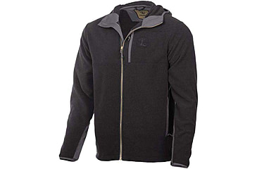 Image of Leupold Make Ready Full Zip Hooded Fleece - Mens, Iron Gray, Medium, 182307