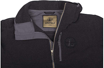 Image of Leupold Make Ready Full Zip Hooded Fleece - Mens, Iron Gray, Medium, 182307