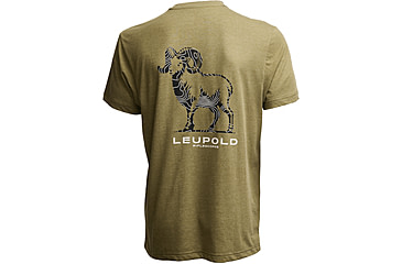 Image of Leupold Ram Graphic T-Shirt, Large, Light Olive, 186523