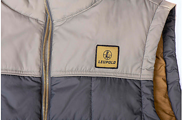 Image of Leupold Santiam Insulated Vest - Mens, Shadow Tan &amp; Gunmetal, Extra Large, 181168