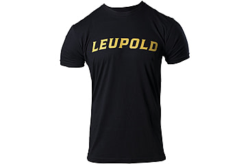 Image of Leupold Wordmark Tee -Mens, Black, Medium, 180239