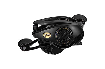 Image of Lew's TP2 Spinning Rod, 6ft 10in, 1-PC HM45 Graphite Rod w/ Medium  and Extra-Fast, Winn Dri-Tac Split-Grip, SoftTouch Reel Seat, No Foul Hook Keeper, Black/Gray, TP2610MXFS