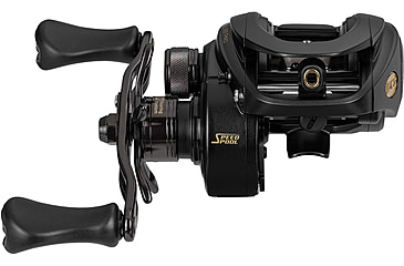 Image of Lew's TP2 Spinning Rod, 6ft 10in, 1-PC HM45 Graphite Rod w/ Medium  and Extra-Fast, Winn Dri-Tac Split-Grip, SoftTouch Reel Seat, No Foul Hook Keeper, Black/Gray, TP2610MXFS