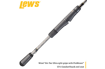 Image of Team Lew’s Elite Series Spinning Rod, 6ft 9in, 1-PC, Medium-Light, Fast, TLE69MLFS