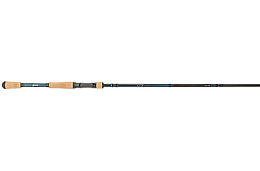 Image of Lew’s LFS Casting Rod, 7ft, 1-PC Rod w/ Medium-Heavy  and Fast, LFS-X3 Blank, Cork Split-Grip, Fuji Concept O Guides, Full Contact Reel Seat, Blue/Black, LFS70MH