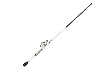 Image of Lew’s MACH 1 Baitcast Reel and Rod Combo, 7ft 2in, 1-PC IM7 Graphite Rod, Medium-Heavy, Fast, 7+1 Bearings, 7.5-1 Ratio, LH Retrieve, White/Black/Gray/Green, MH1SHL72MHG3