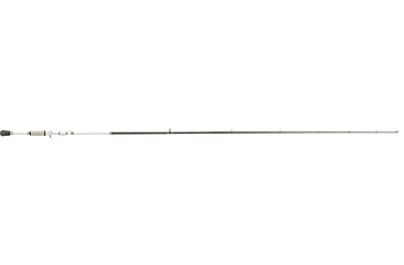 Image of Lew’s MACH 1 Casting Rod, 6ft 8in, 1-PC IM7 Graphite Rod w/ Medium  and Moderate-Fast, Winn Dri-Tac Split-Grip, Graphite Skeletal Reel Seat, White/Black/Green, M1TWJBR