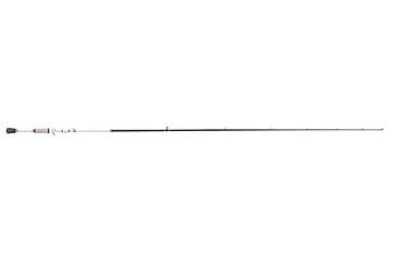 Image of Lew’s MACH 1 Casting Rod, 7ft 3in, 1-PC IM7 Graphite Rod w/ Medium-Heavy  and Moderate, Winn Dri-Tac Split-Grip, Graphite Skeletal Reel Seat, White/Black/Green, M1CBR