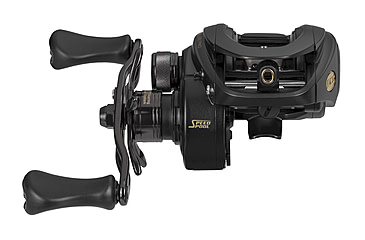 Image of Lew's MACH 2 Mobile Spinning Reel and Rod Combo, 6ft 6in, 2-PC IM8 Graphite Rod, Medium  w/ Fast, SZ 200 Reel, 6.2-1 Ratio, Mobile Carry Case, Green/Black/Gray, M2MSC2066M-2