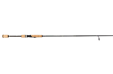 Image of Lew’s Speed Stick Spinning Rod, 6ft 6in, 3-PC IM8 Graphite Rod w/ Light  and Fast, Cork Split-Grip, Fuji Concept O Guides, Hard-Sided Travel Case, Black/Green, LSST66L-3