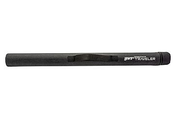Image of Lew’s Speed Stick Spinning Rod, 6ft 6in, 3-PC IM8 Graphite Rod w/ Medium  and Fast, Cork Split-Grip, Fuji Concept O Guides, Hard-Sided Travel Case, Black/Green, LSST66M-3