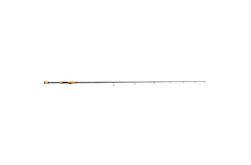 Image of Lew’s Speed Stick Spinning Rod, 6ft 6in, 3-PC IM8 Graphite Rod w/ Medium-Light  and Fast, Cork Split-Grip, Fuji Concept O Guides, Hard-Sided Travel Case, Black/Green, LSST66ML-3