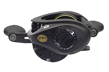 Image of Lew's LFS Casting Rod, 7ft 1in, 1-PC Rod w/ Heavy  and Fast, LFS-X3 Blank, Cork Split-Grip, Fuji Concept O Guides, Full Contact Reel Seat, Blue/Black, LFS71H