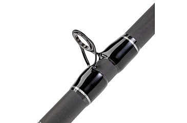 Image of Lew’s TP2 Casting Rod, All-Purpose Model, 7ft, 2-PC HM45 Graphite Rod w/ Medium  and Fast, Winn Dri-Tac Split-Grip, SoftTouch Reel Seat, Black/Gray, TP270M-2
