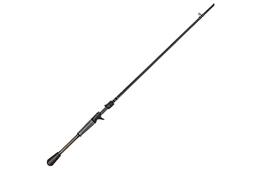 Image of Lew’s TP2 Casting Rod, Jig Model, 7ft 3in, 1-PC HM45 Graphite Rod w/ Medium-Heavy  and Extra-Fast, Winn Dri-Tac Split-Grip, SoftTouch Reel Seat, Black/Gray, TP273MH