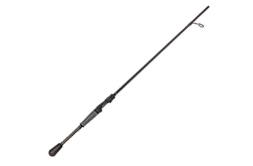 Image of Lew’s TP2 Spinning Rod, 7ft 2in, 1-PC HM45 Graphite Rod w/ Medium  and Extra-Fast, Winn Dri-Tac Split-Grip, SoftTouch Reel Seat, No Foul Hook Keeper, Black/Gray, TP272MXFS