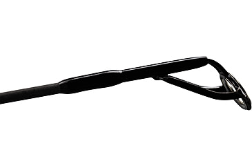 Image of Lew's Wally Marshall Classic Signature Casting Rod, 5ft 6in 1-PC IM8 Graphite Rod, Medium-Light, Moderate, Stainless Steel Guides, Cork Split-Grip, Black/Green, WMCS56MLC