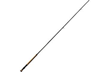 Image of Lew's Wally Marshall Classic Signature Casting Rod, 7ft 1-PC IM8 Graphite Rod, Medium-Light, Moderate, Stainless Steel Guides, Cork Split-Grip, Black/Green, WMCS70MLC
