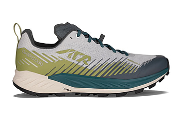 Image of Lowa Amplux 2 Trailrunning Shoes - Mens, Grey/Fern, 12, 197827045700