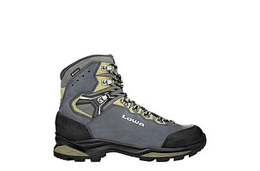 Image of Lowa Camino Evo GTX - Mens, Steel Blue/Kiwi, 9, 197827017233