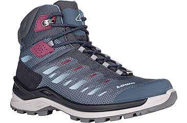 Image of Lowa Ferrox GTX Mid Hiking Boot - Womens, Navy/Ice Blue, 6, 3206796917-NAVIBU-M060